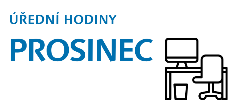 Úřední hodiny kanceláře POP v&nbsp;PROSINCI