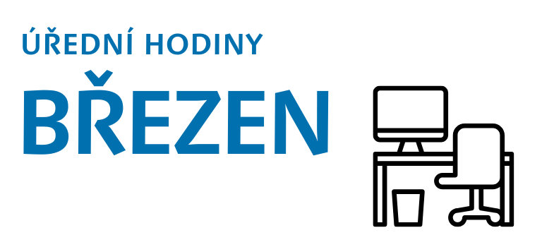 Úřední hodiny kanceláře POP v&nbsp;BŘEZNU